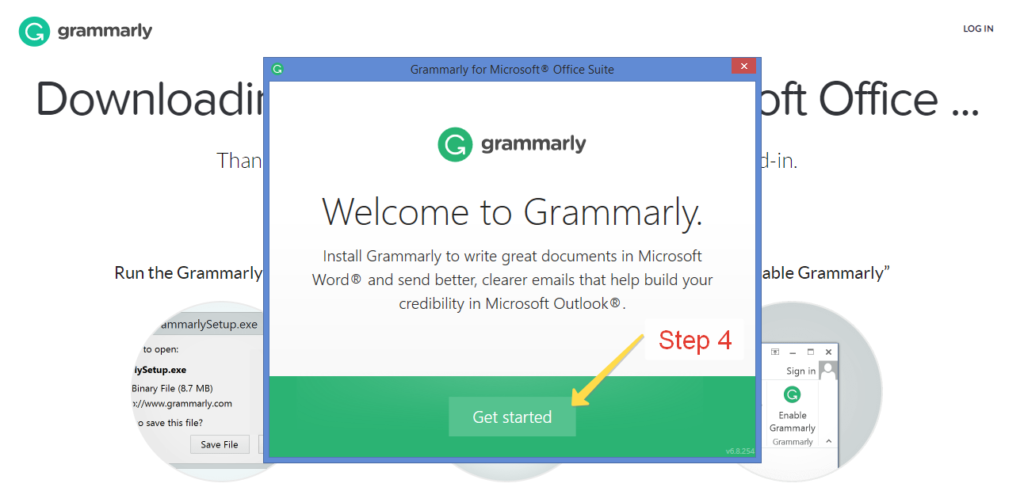 how to add grammarly to word 2013