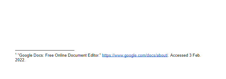 footnote in google docs 6