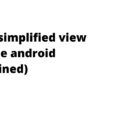 Show simplified view chrome android (Explained)