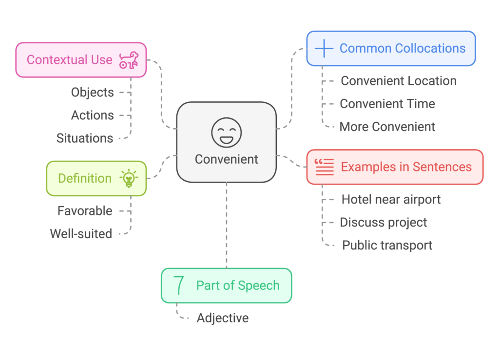 Difference between convenience and convenient usages