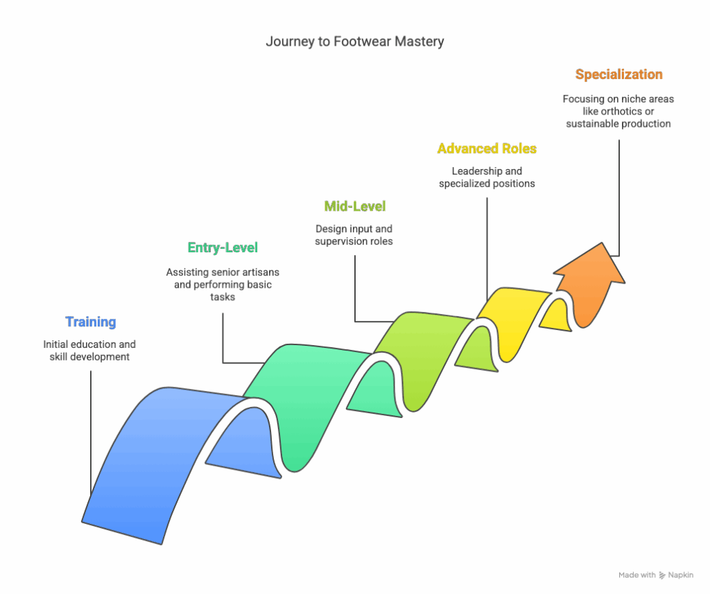 leather and footwear worker career path